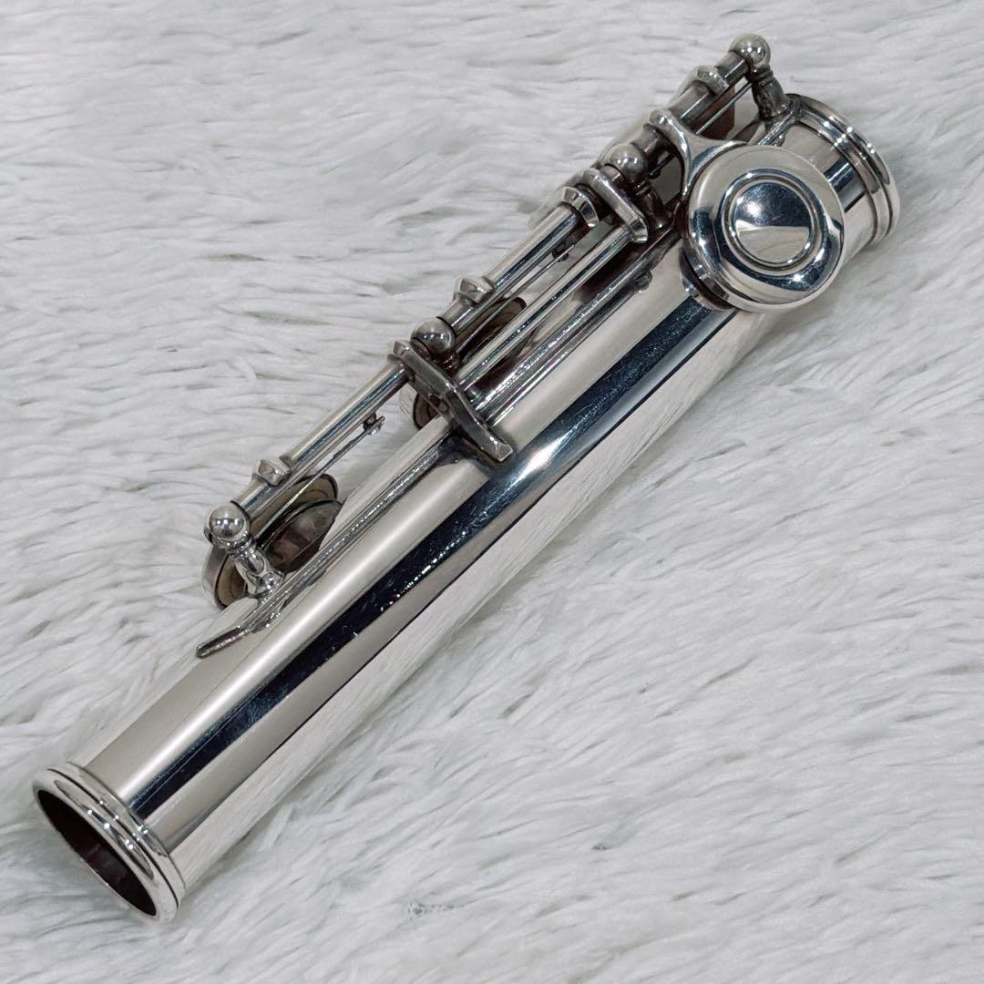 【メンテ磨き済】YAMAHA YFL-311 後期フルート 頭部管銀製 Eメカ