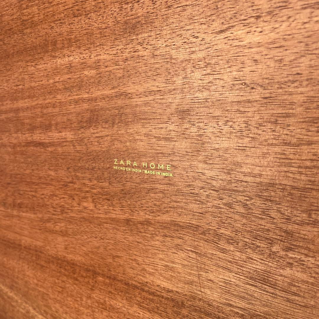 ZARA ベベルウッドテーブル　無垢材　センターテーブル
