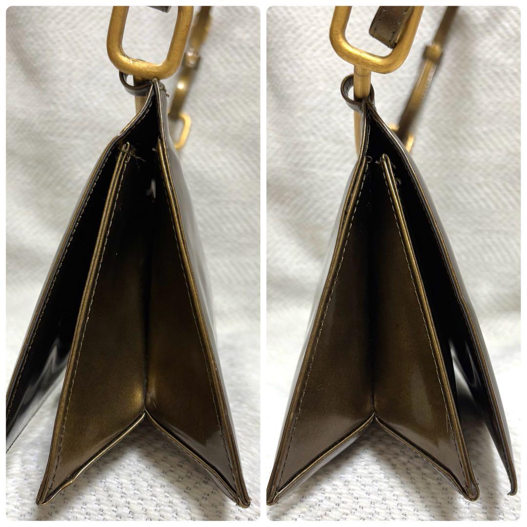 バッグ 90s Chirstian Lacroix Patent leather bag