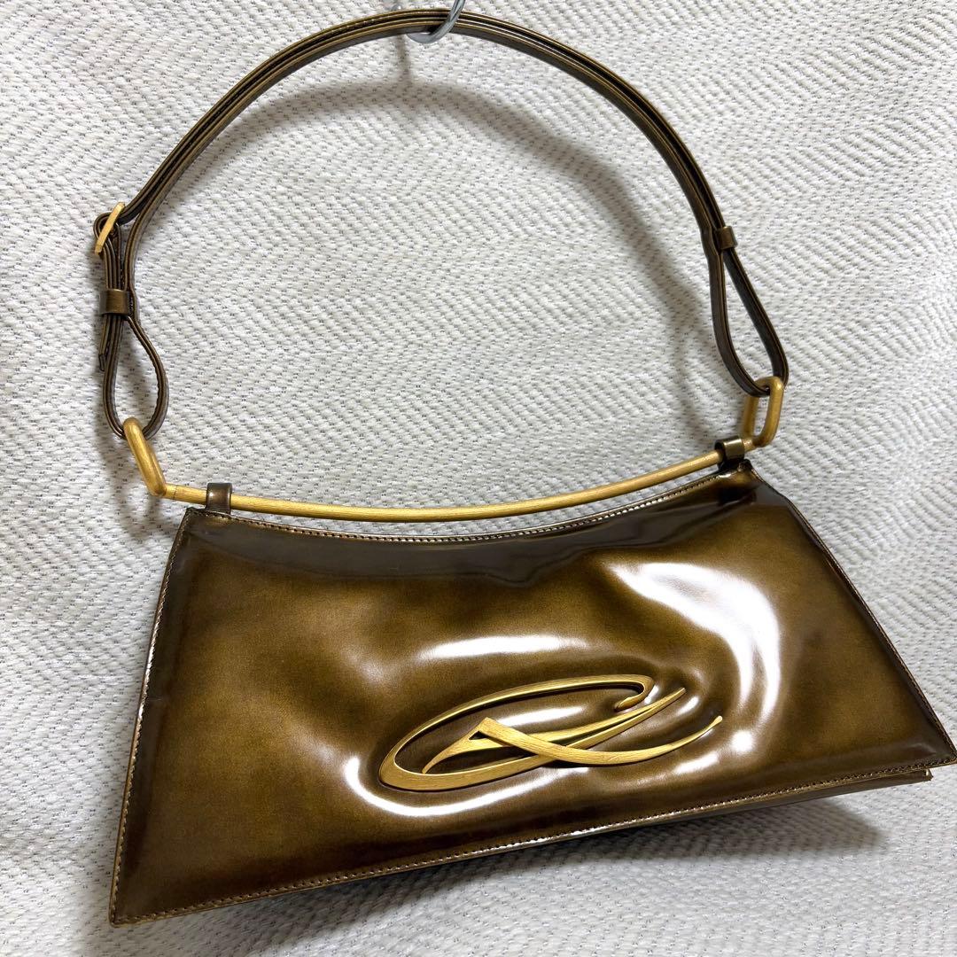 バッグ 90s Chirstian Lacroix Patent leather bag