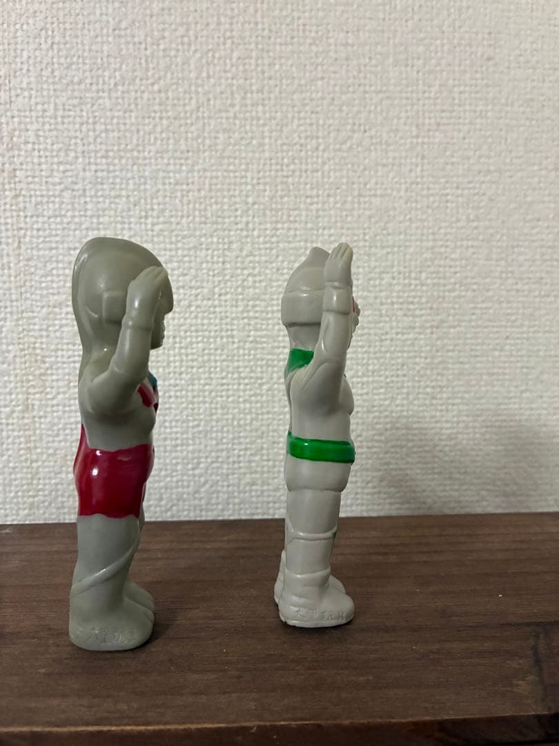 大里玩具　ジャンボ指人形　ウルトラマン　ミラーマン　当時物