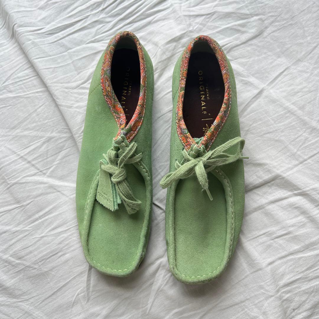 靴 Clarks Originals Wallabee Stussy