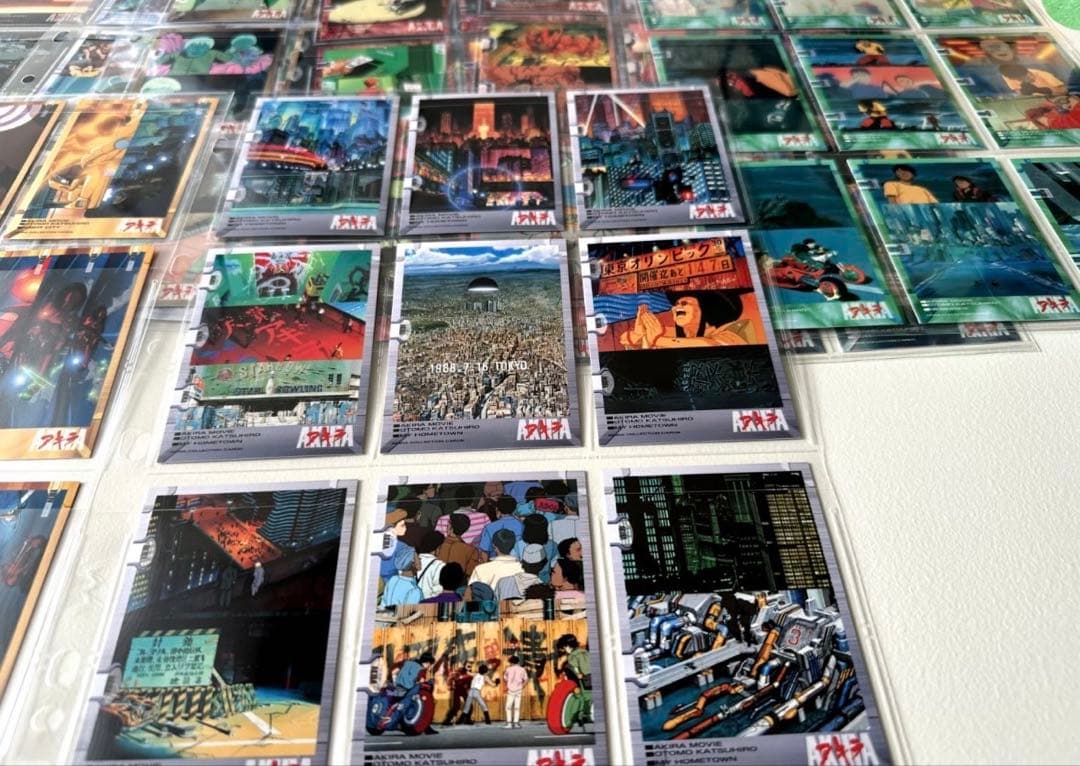 大友克洋　映画　AKIRA トレーディングカード　コンプリート