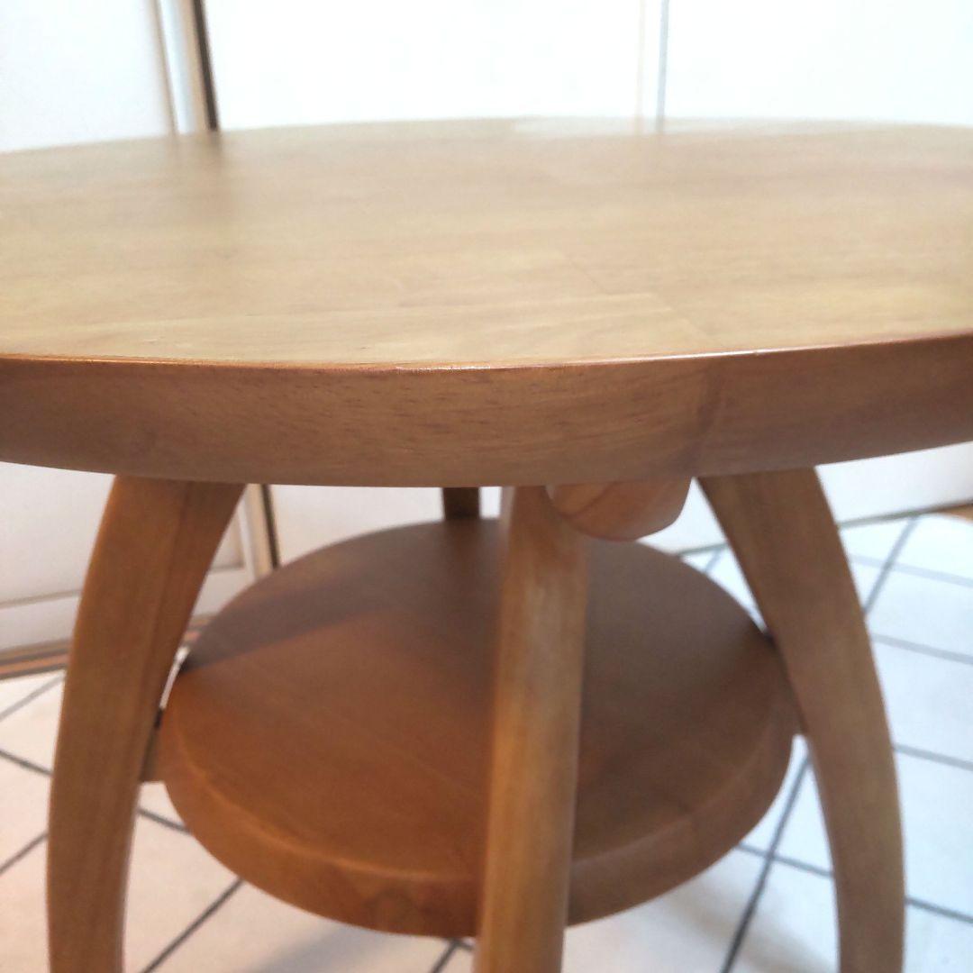 筑波産商業 家具 ラウンドテーブル　センターテーブル 丸テーブル 円テーブル