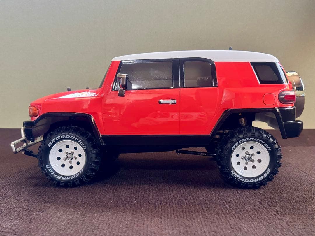 タミヤ CC-01 FJクルーザー 完成品フルセット オプションパーツ多数付