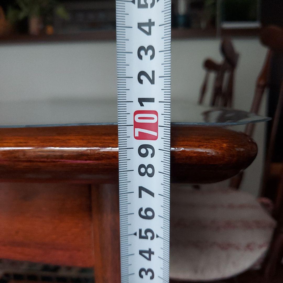 木製長方形ダイニングテーブル　　飛騨産業　キツツキマーク　W156cm