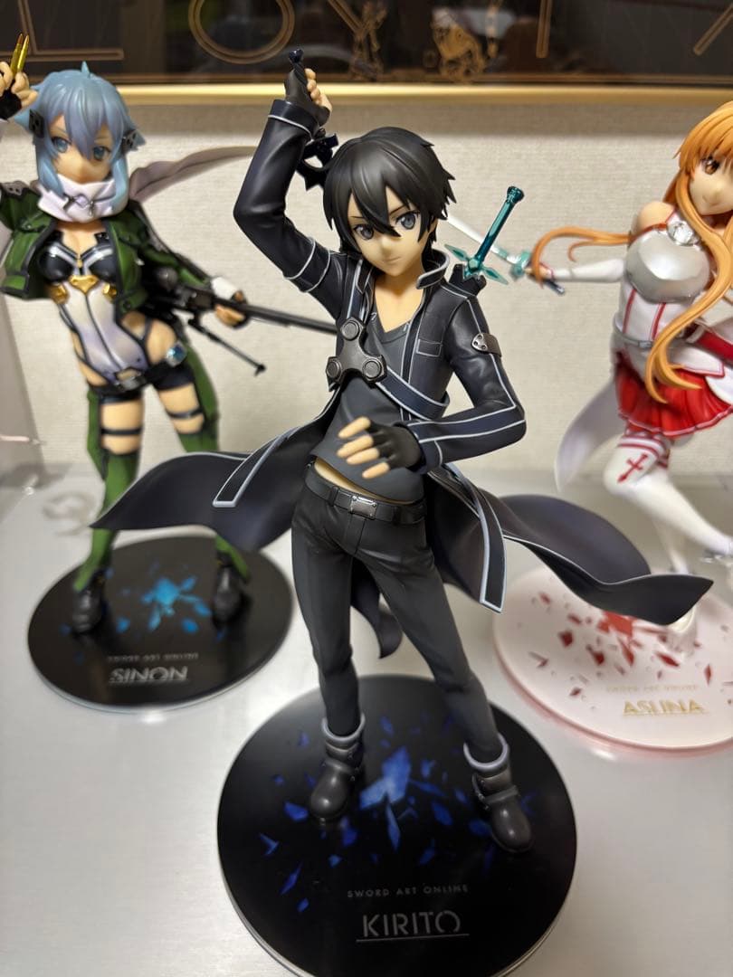 R*i様 ソードアート・オンライン アスナ キリト　シノン　フィギュア　SAO