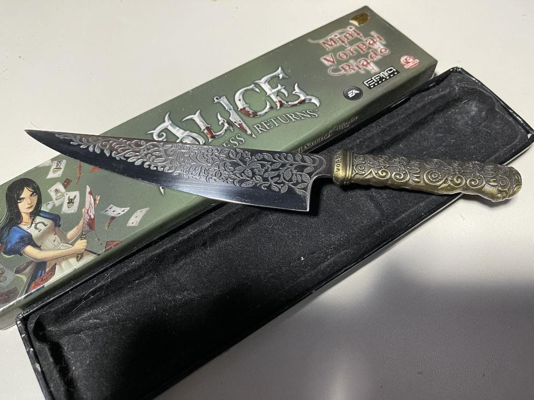アリスマッドネスリターンズ ヴォーパルナイフレプリカ - メルカリ