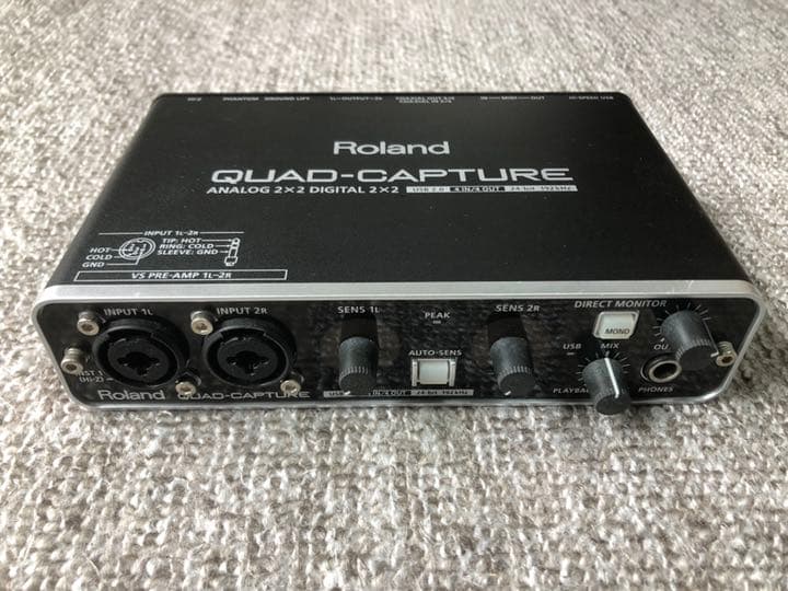 Roland QUAD-CAPTURE オーディオインターフェース アウトレット Roland