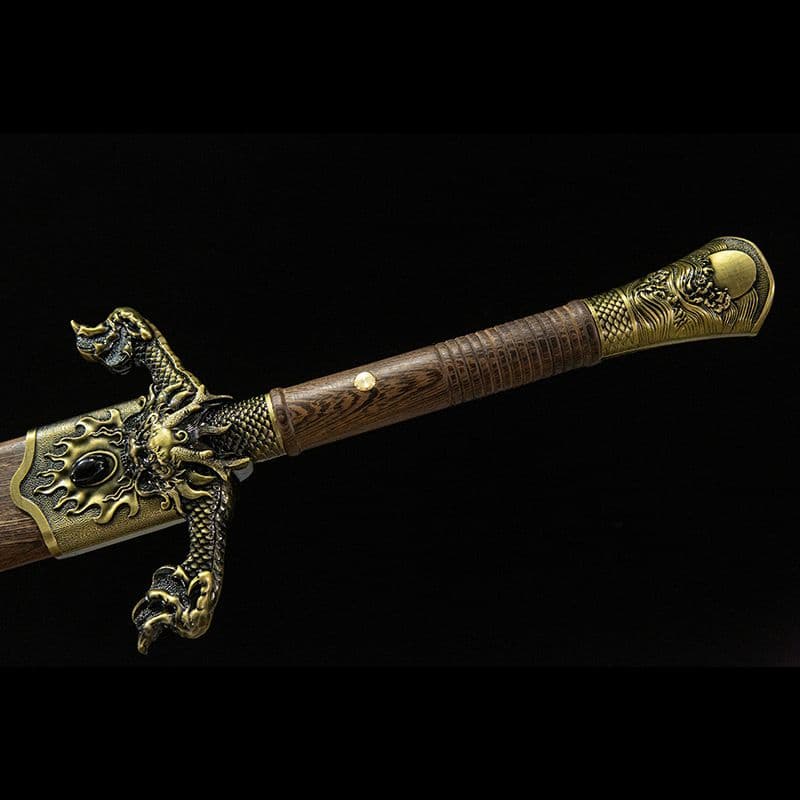 【手羽先の木】古兵器 武具 長剣 手鍛造打 冷兵器 護身工具 西洋剣 片手剣