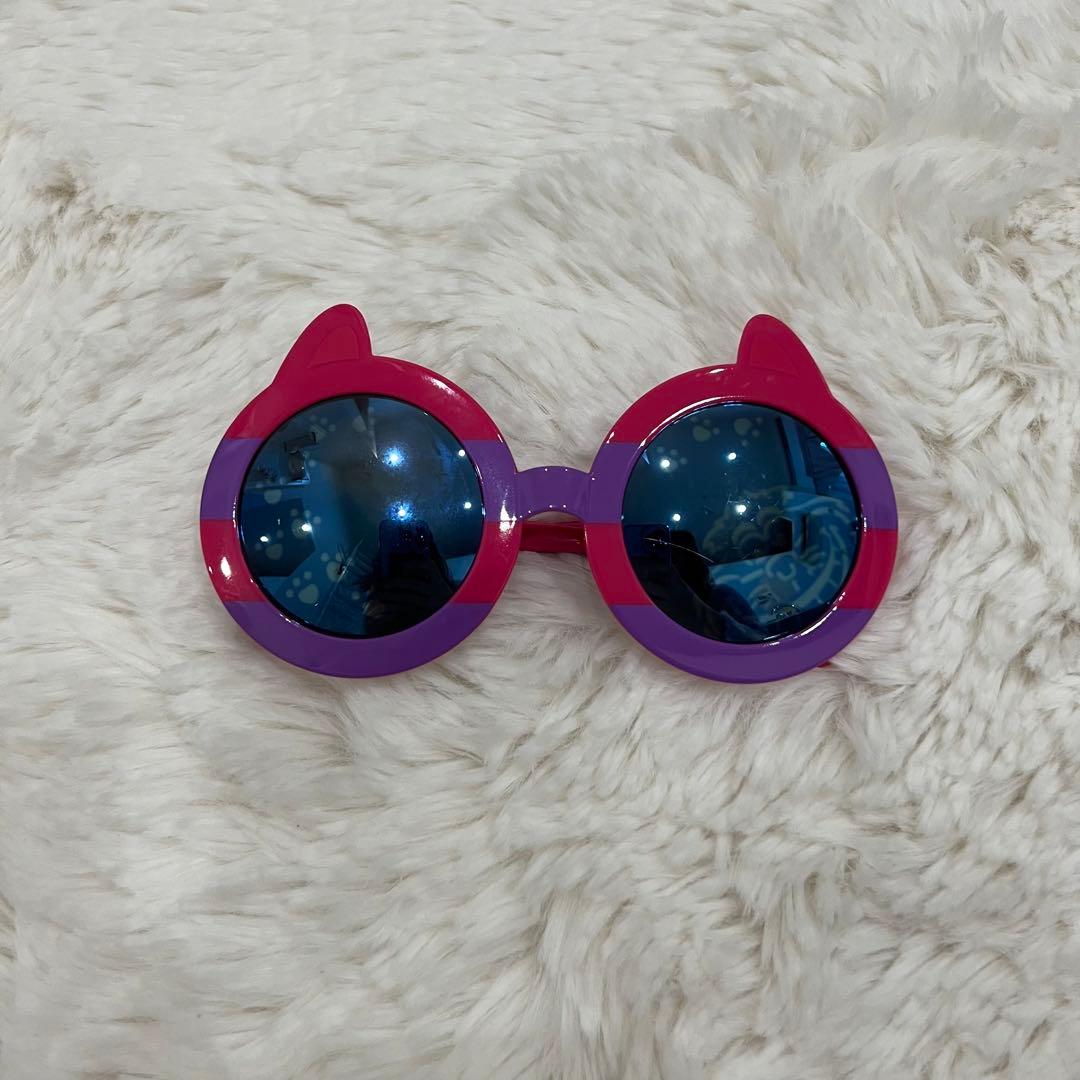 ディズニー チシャ猫 フード付きマフラー パスコインケース サングラス