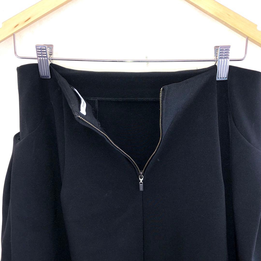 FOXEY New York フォクシーニューヨーク イリプス フレア スカート