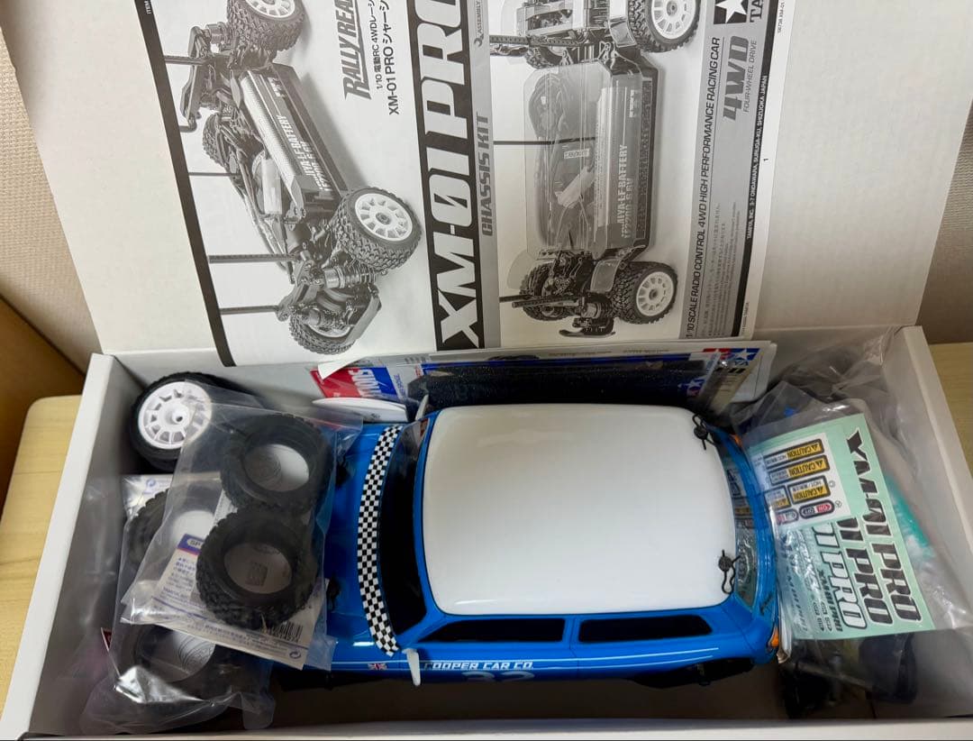 タミヤ XM-01 PROシャーシキット&ボディー付き(アスカクリエート)