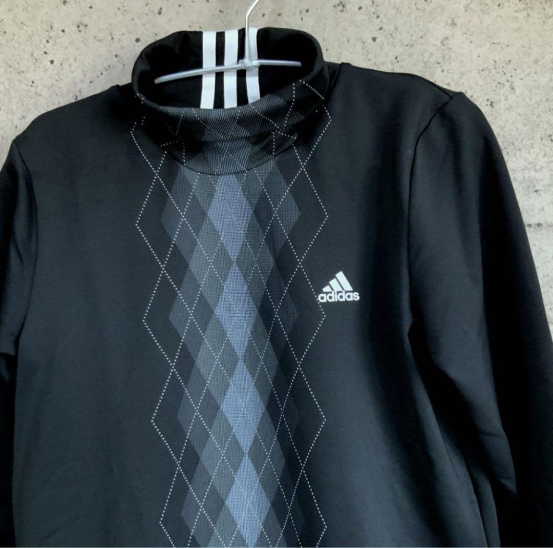 adidas GOLF【L】セットアップ 長袖モック＆ボンディング保温スカート