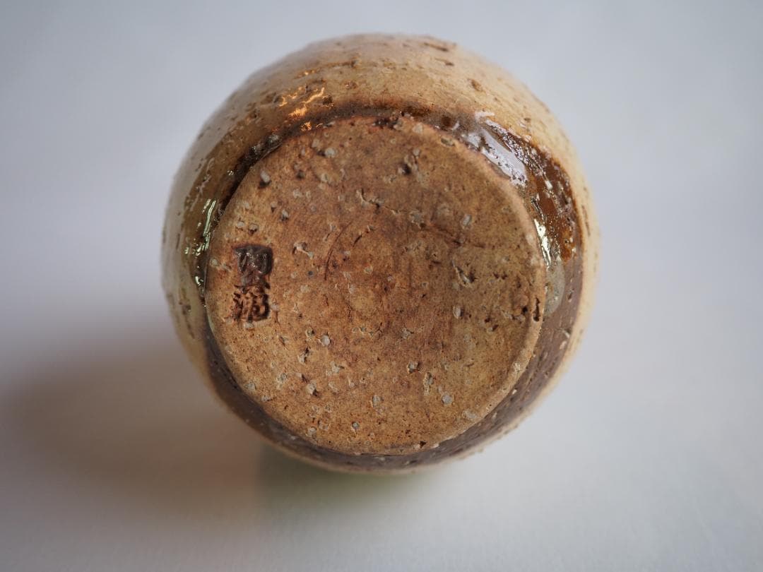 13代田原陶兵衛造『萩焼掛鶴首花入』（共箱） - メルカリ