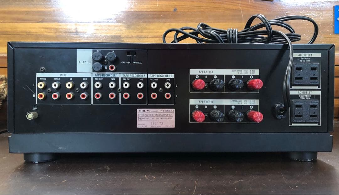 再再再値下げ○ 良品 SONY ソニー プリメインアンプ TA-F333ESX