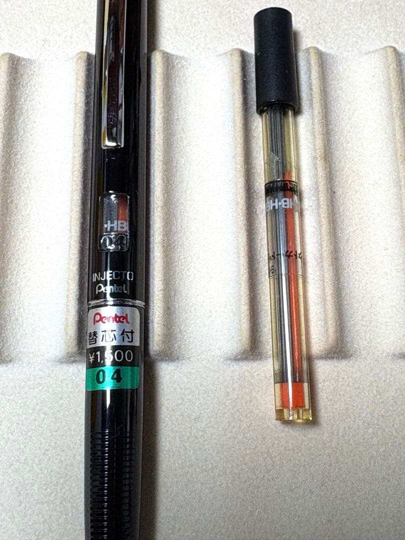 筆記具 Pentel INJECTO P154 0.4mm black