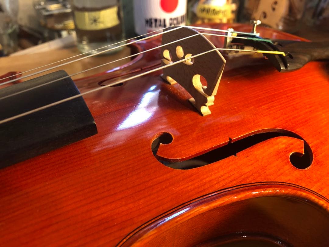 駒&魂柱調整済】サンアントニオ V-802バイオリン 4/4