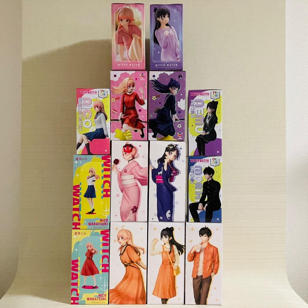 ウィッチウォッチ プライズフィギュア 12点セット - メルカリ