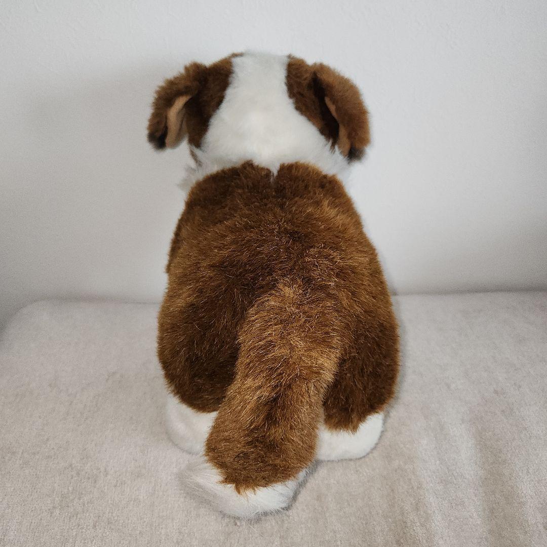 セントバーナード 子犬 ぬいぐるみ レトロ