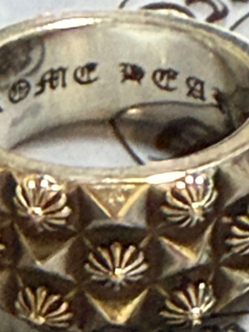 ロックな　シルバーリング 2個セット