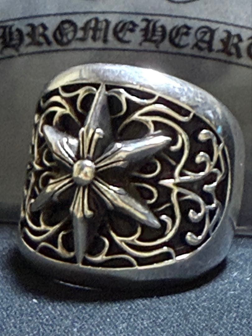 ロックな　シルバーリング 2個セット