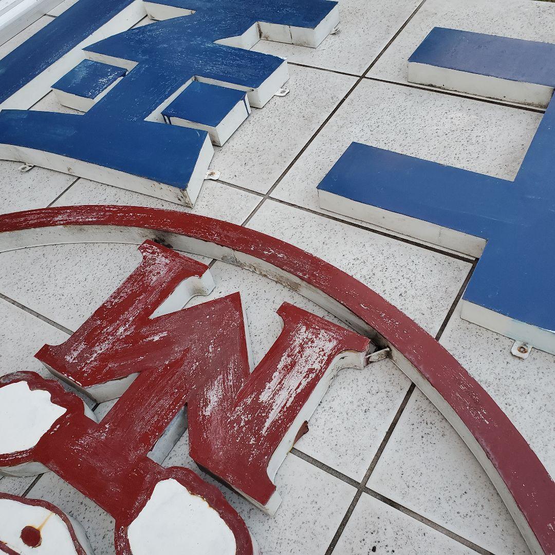 ブリキ看板 森永牛乳 昭和レトロ看板 希少