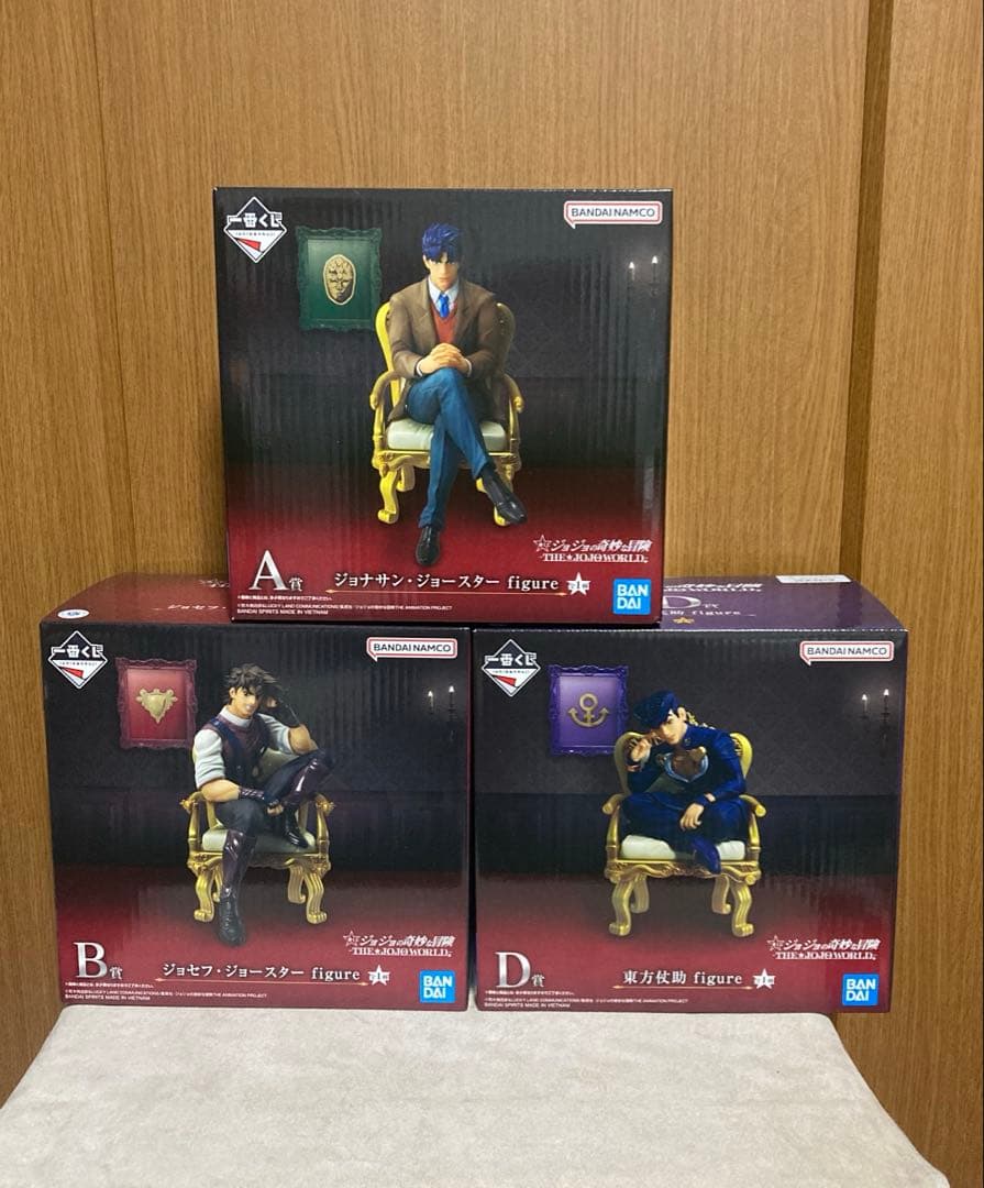 一番くじ ジョジョの奇妙な冒険 ジョジョワールド フィギュアセット
