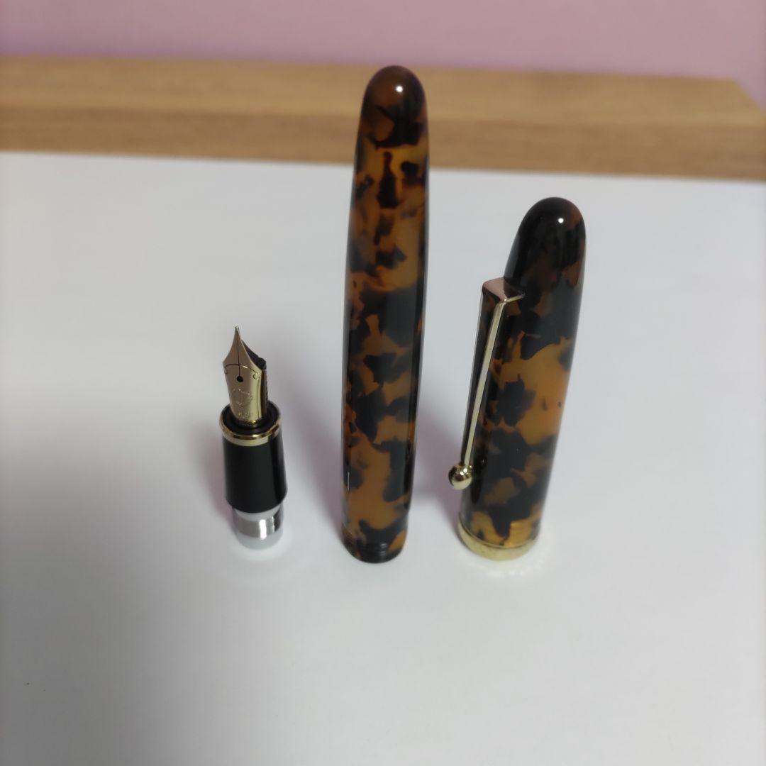 貴重廃盤品】SAILOR セーラーFOUNDED 1911 べっ甲柄 万年筆 - メルカリ