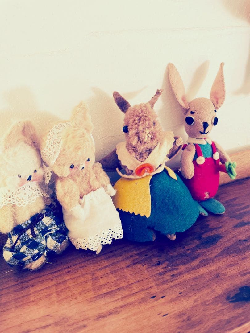 † † † ヴィンテージ ホワイトベア　アンティークベア † † †