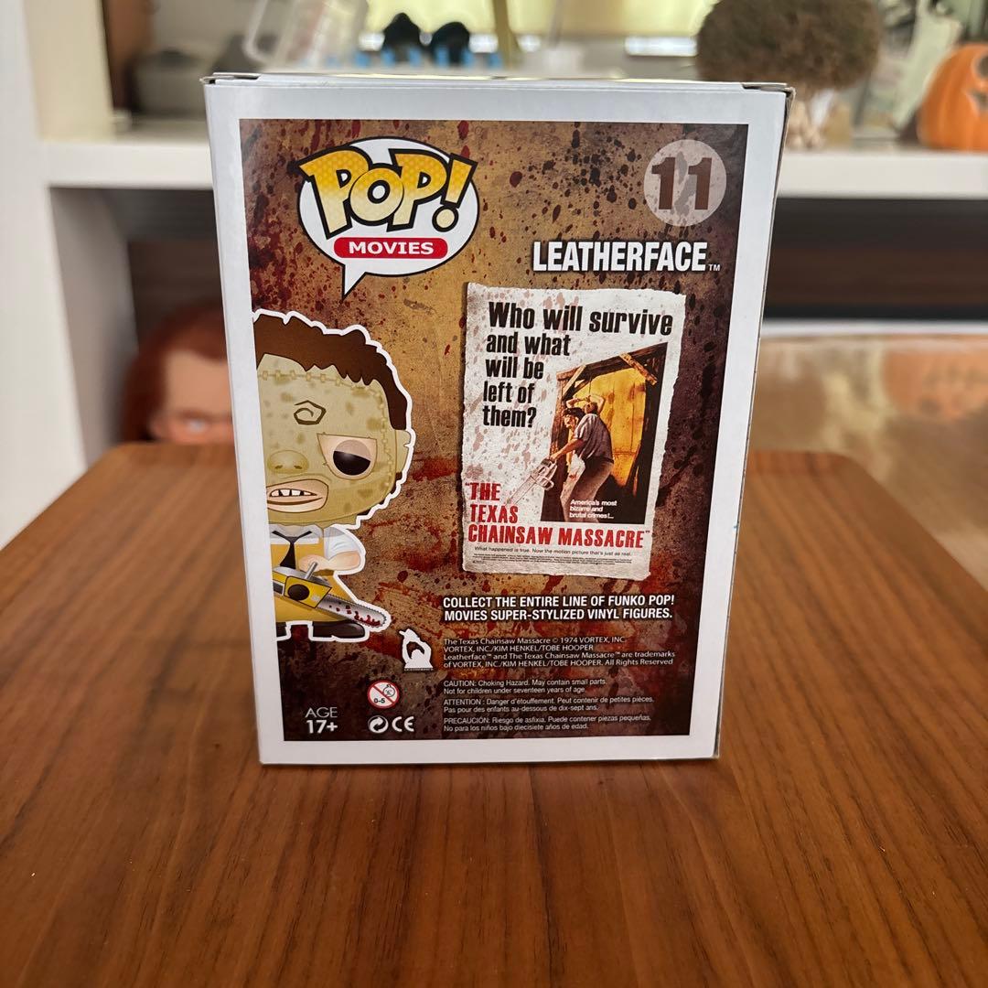 funko pop レザーフェイス　悪魔のいけにえ　ホラー　フィギュア　ファンコ