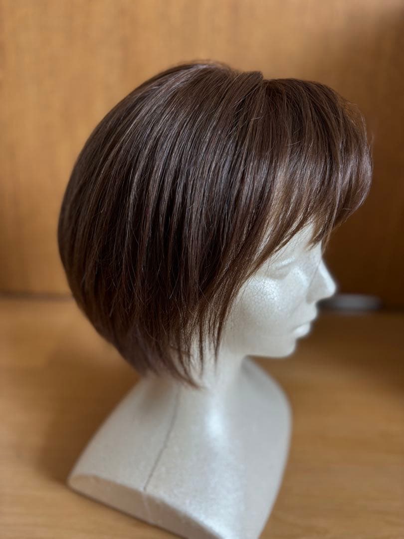 ブラウン ショートボブウィッグ