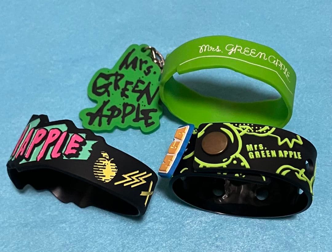 Mrs. GREEN APPLE ラバーバンド 8本セット