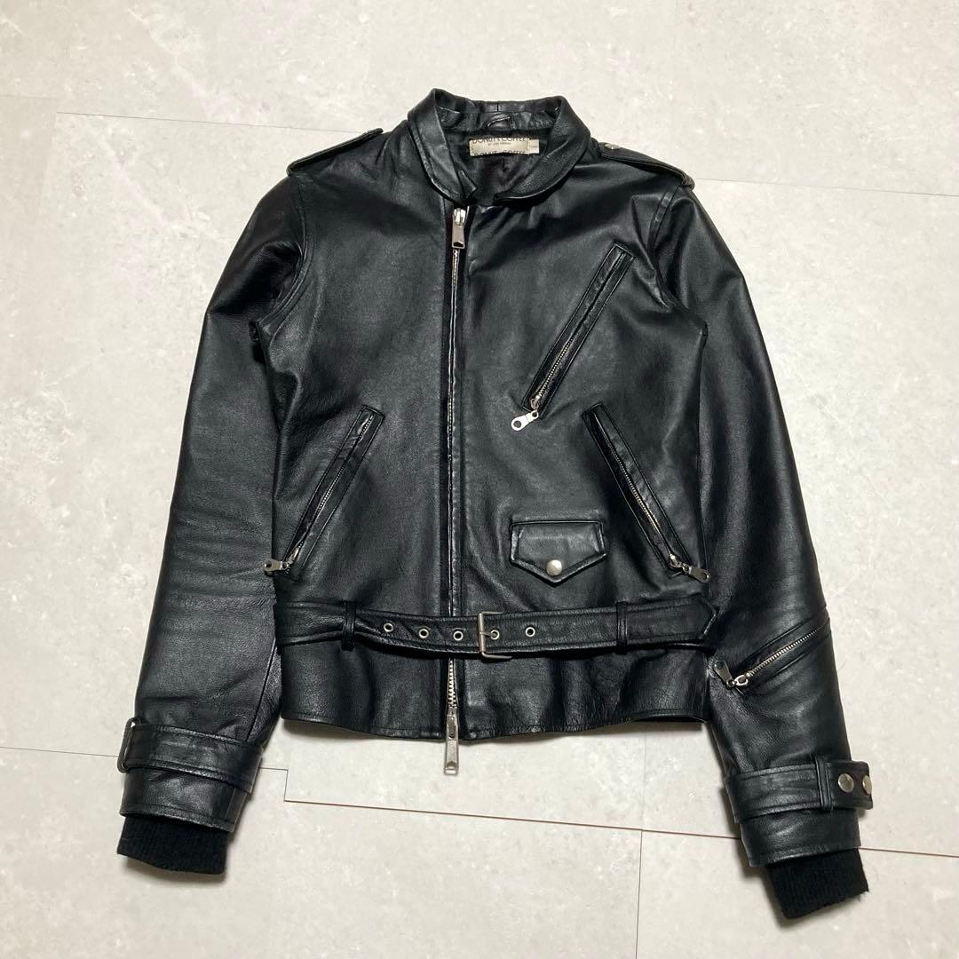 BUFFALO BOBS レザージャケット ライダース ブラック - メルカリ