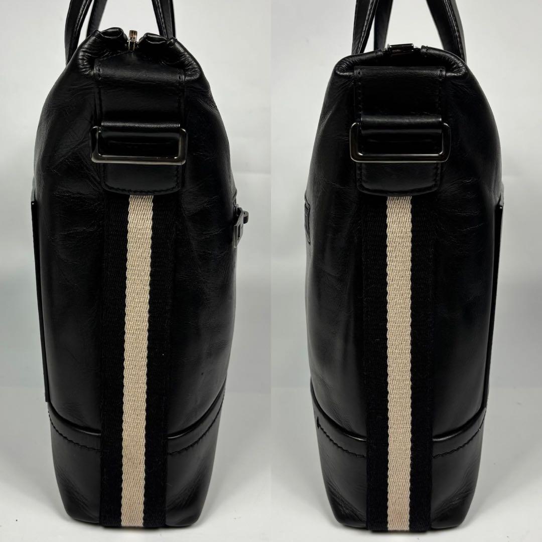 BALLY バリー ビジネスバッグ トレインスポッティング 2way 黒