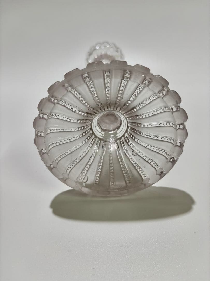 オールド・バカラ 子供フロストキャンドルスタンド 置物 オブジェ