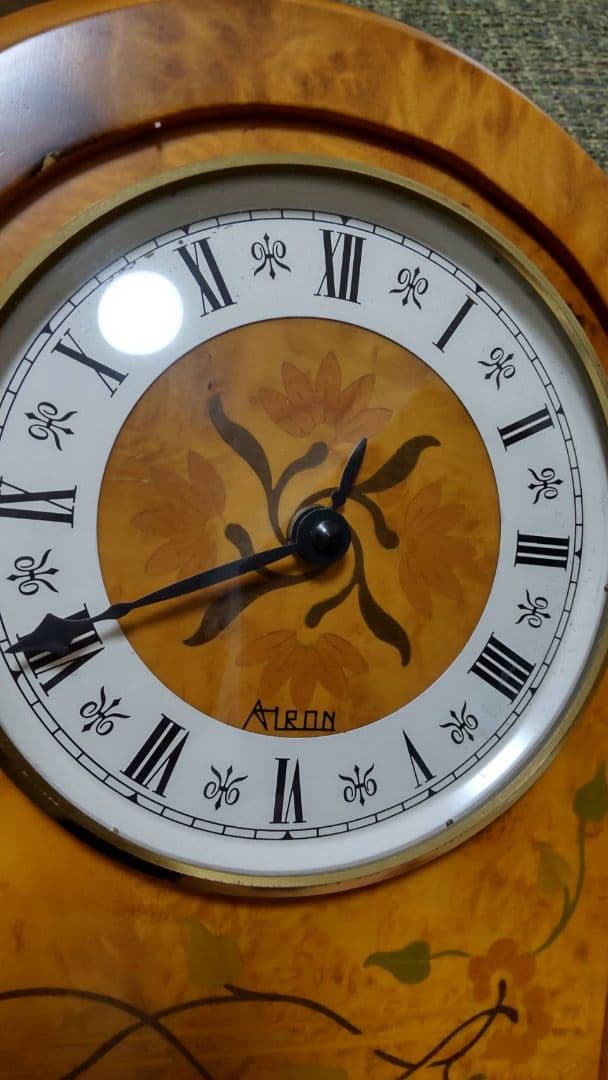 【もっちさん専用】ドイツ　ALRON　振り子柱時計