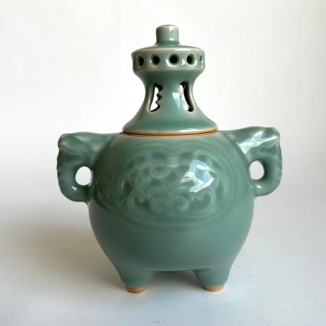 茶道具火色茶盌銘大原路ト号山田健吉作妙玄斎書付栞共箱S269CW