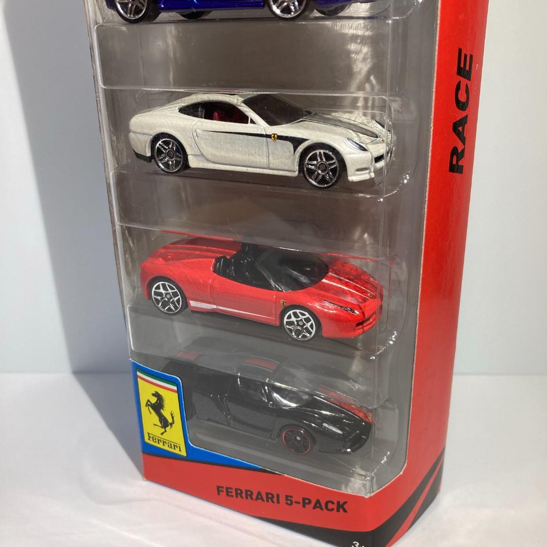 ホットウィールフェラーリ5PACK【BFB28】未開封ミニカー