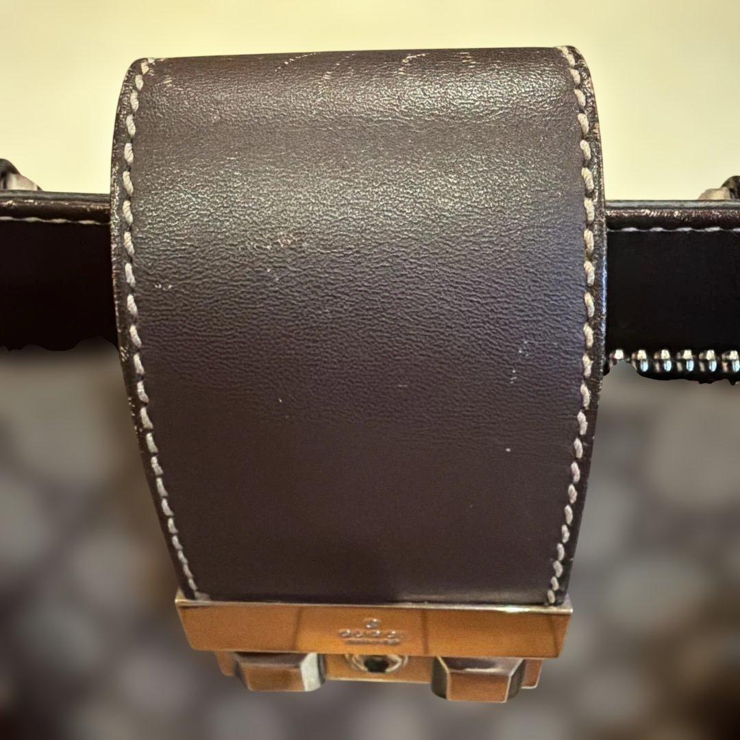 美品　グッチ　Gucci GGパターン ビジネスバッグ　ノートパソコン収納