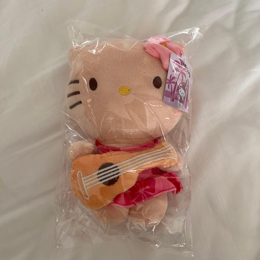 ハローキティ ディアダニエル 日焼け ウクレレ ぬいぐるみ マスコット
