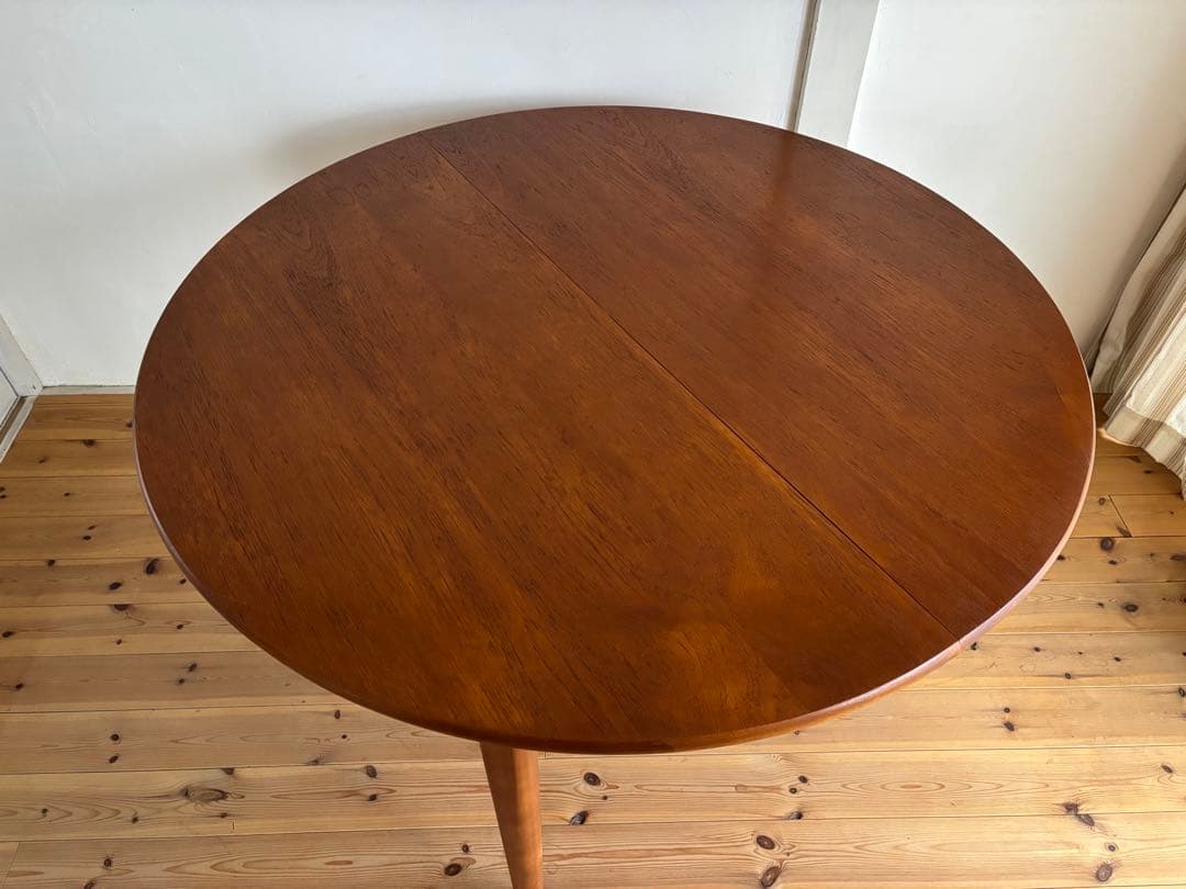 アロマ　ジェンティーク/Jentique ラウンドエクステンションテーブル