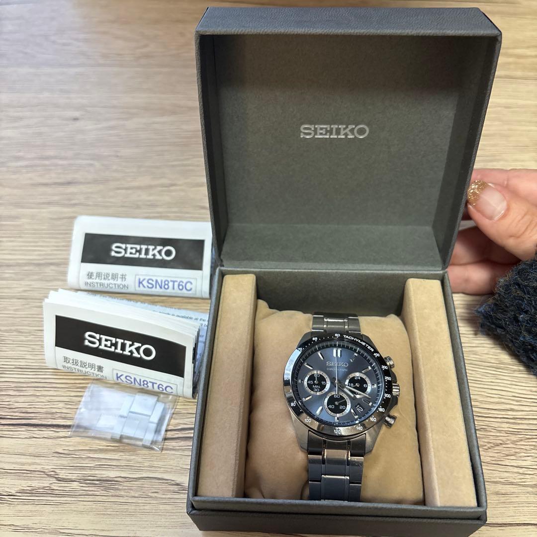 セイコーセレクションクロノグラフSBTR027 18cm前後