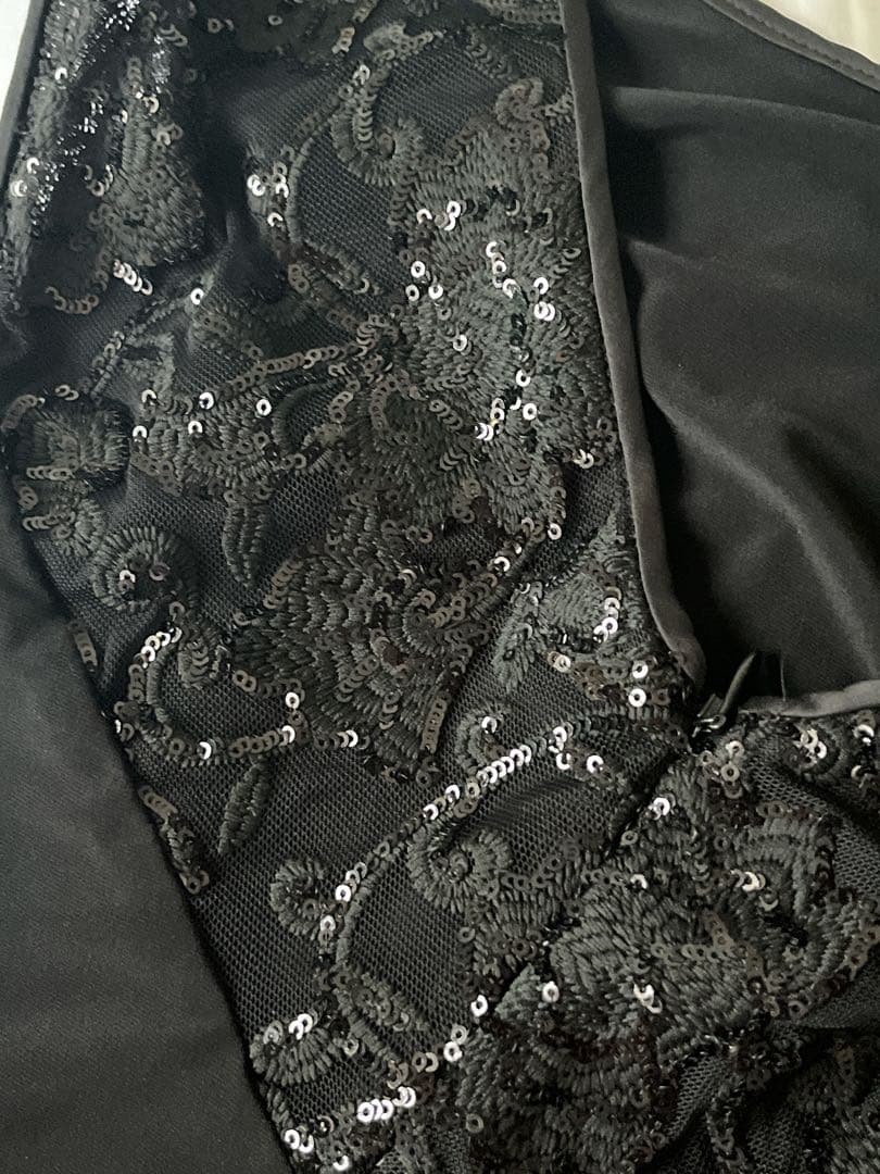 新品未使用 ラルフローレン 背中のレースが美しい ブラック パーティー