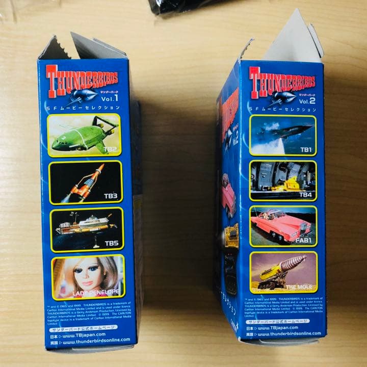 ☆中袋未開封　サンダーバード 食玩 3個　2003年発売