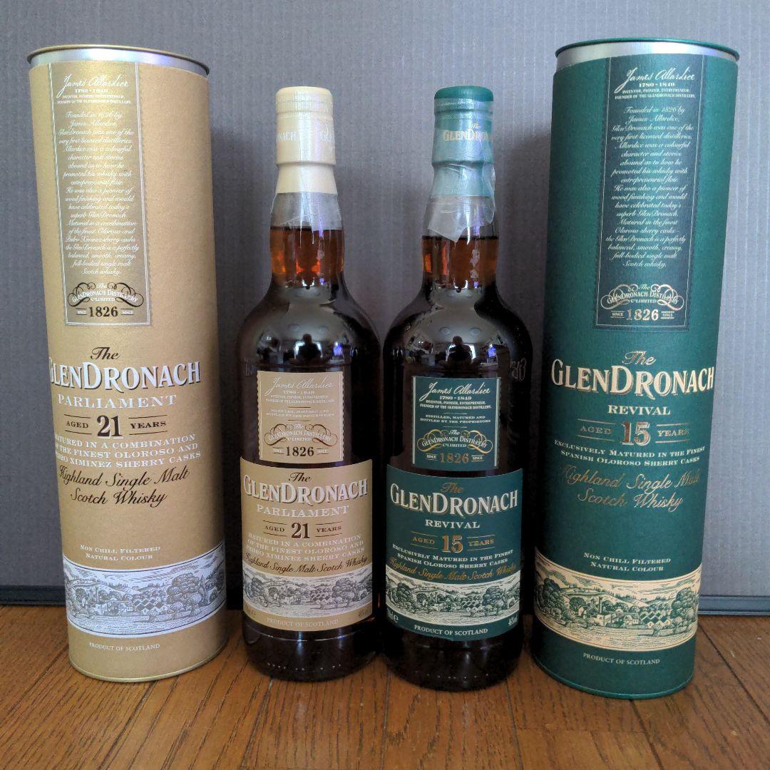 新品未開栓 希少品 グレンドロナック 4本セット 旧ボトル 完売品 21