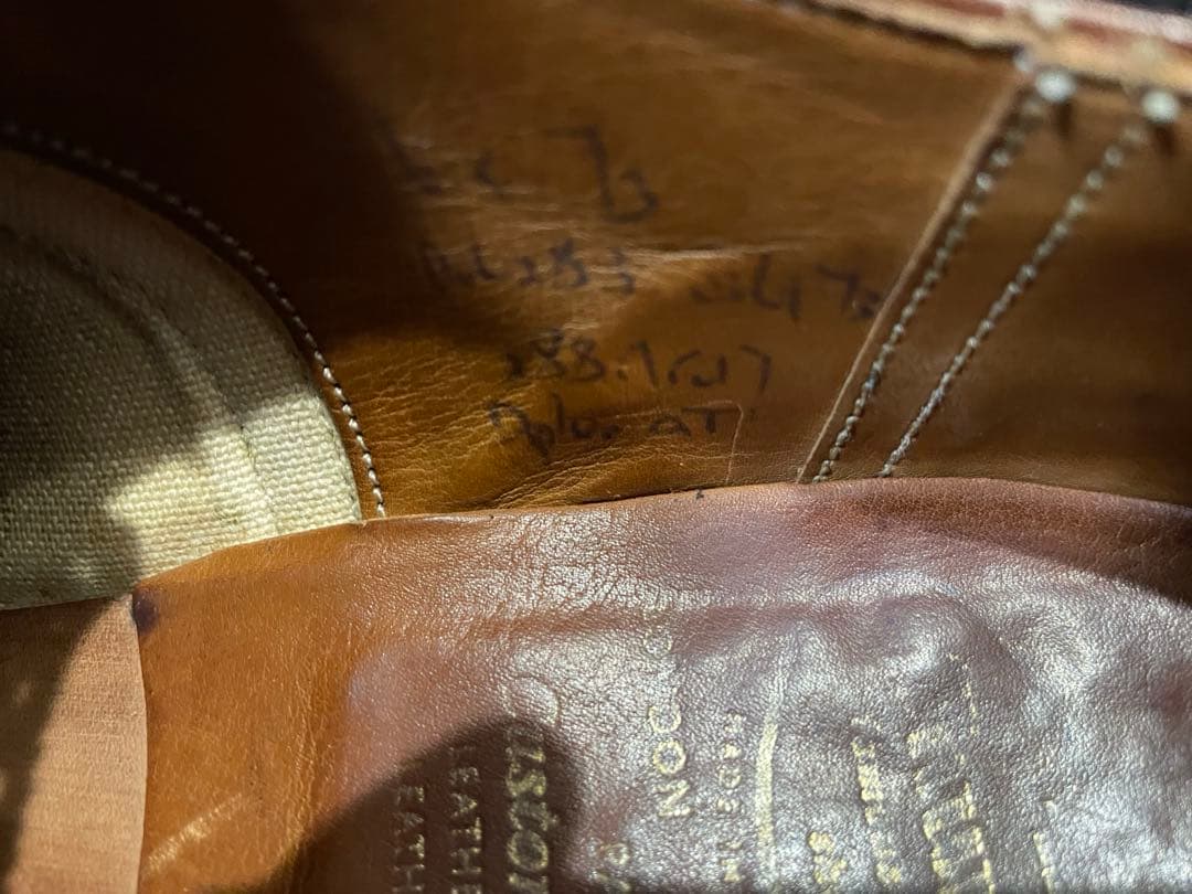 【美品3都市】旧チャーチ ディプロマット ダークブラウン65F シューツリー付