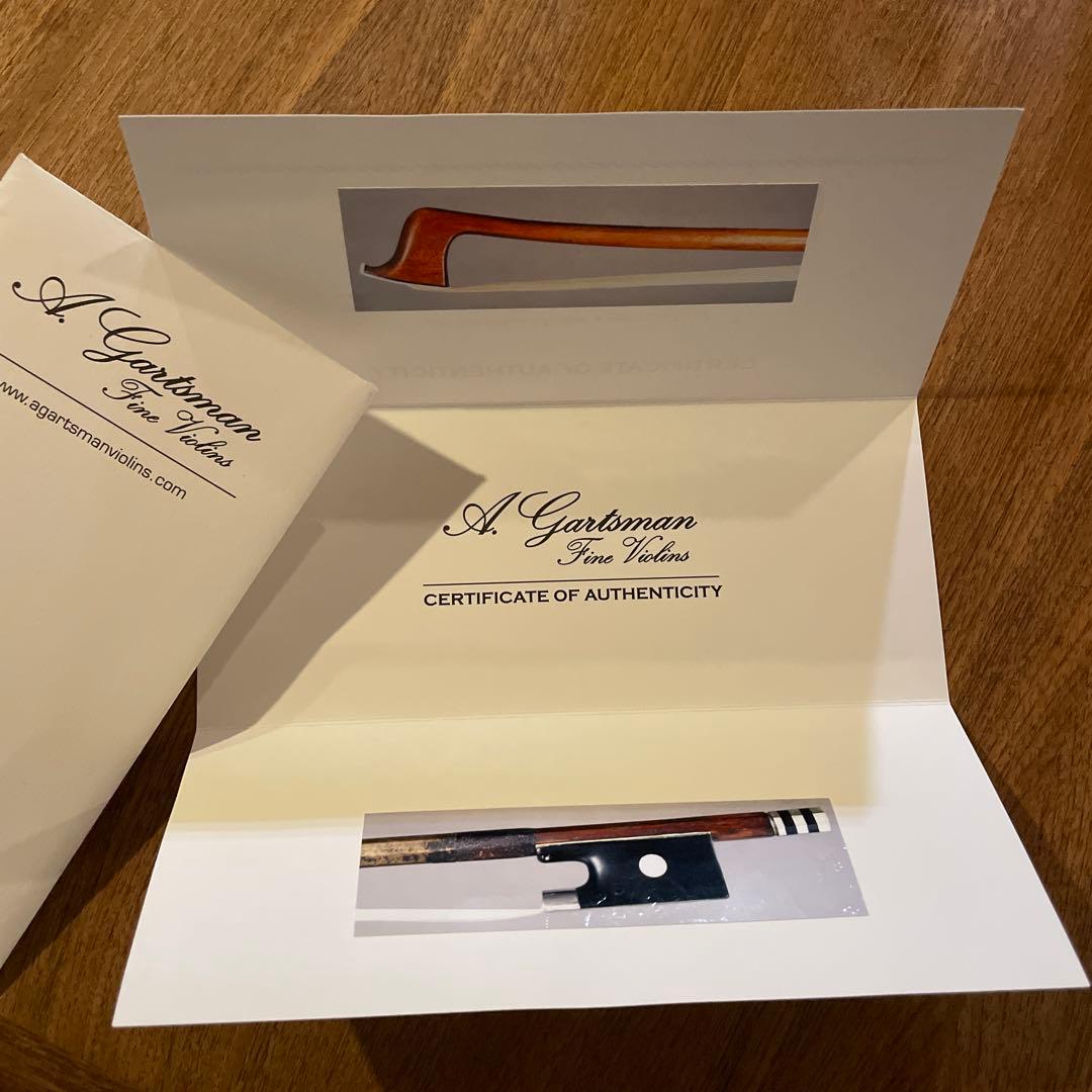 鑑定書付 Marc Laberte モダンフレンチ バイオリン弓56g