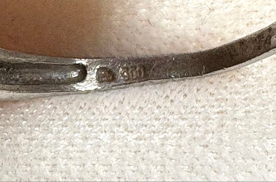 ヒ*ル様 pt900 ダイヤ付きリング　プラチナ激高騰中！！につき週末セール開催