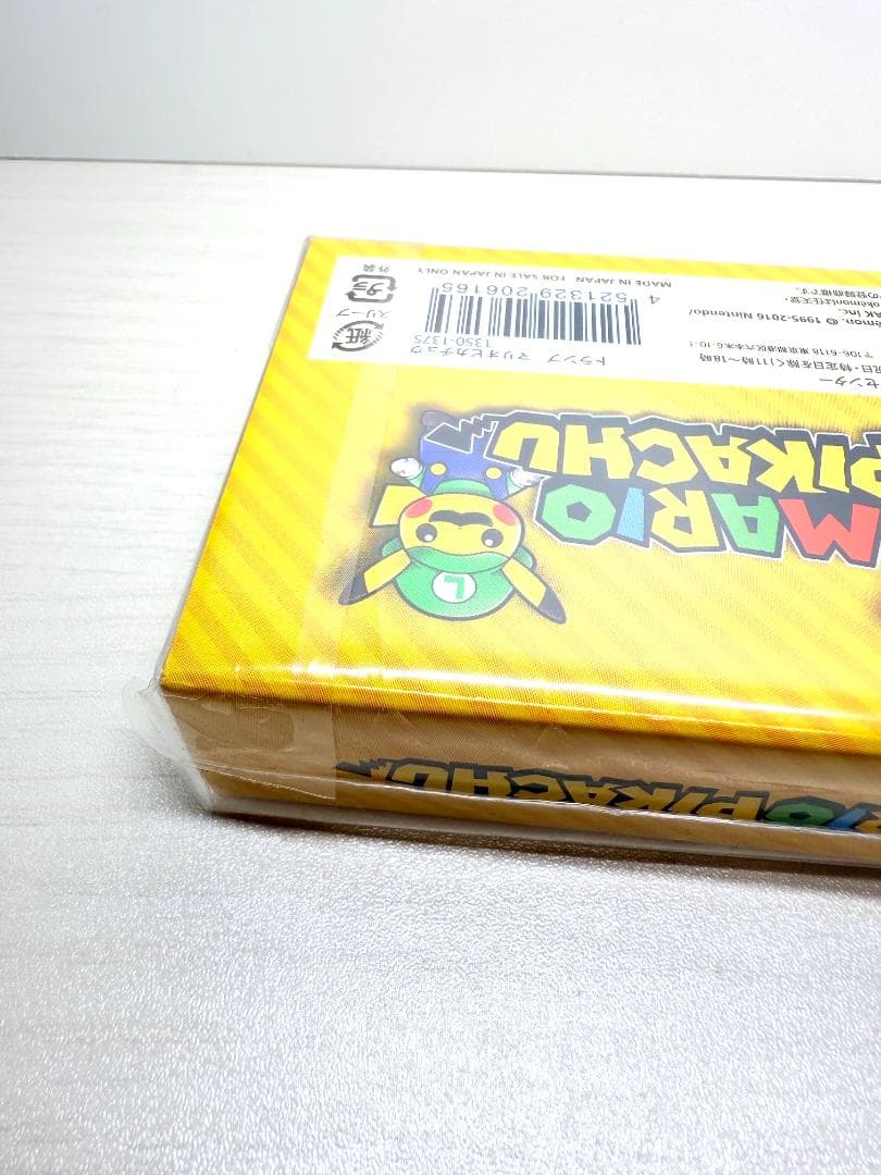 新品未開封品　ポケモンセンター トランプ マリオピカチュウ ルイージ